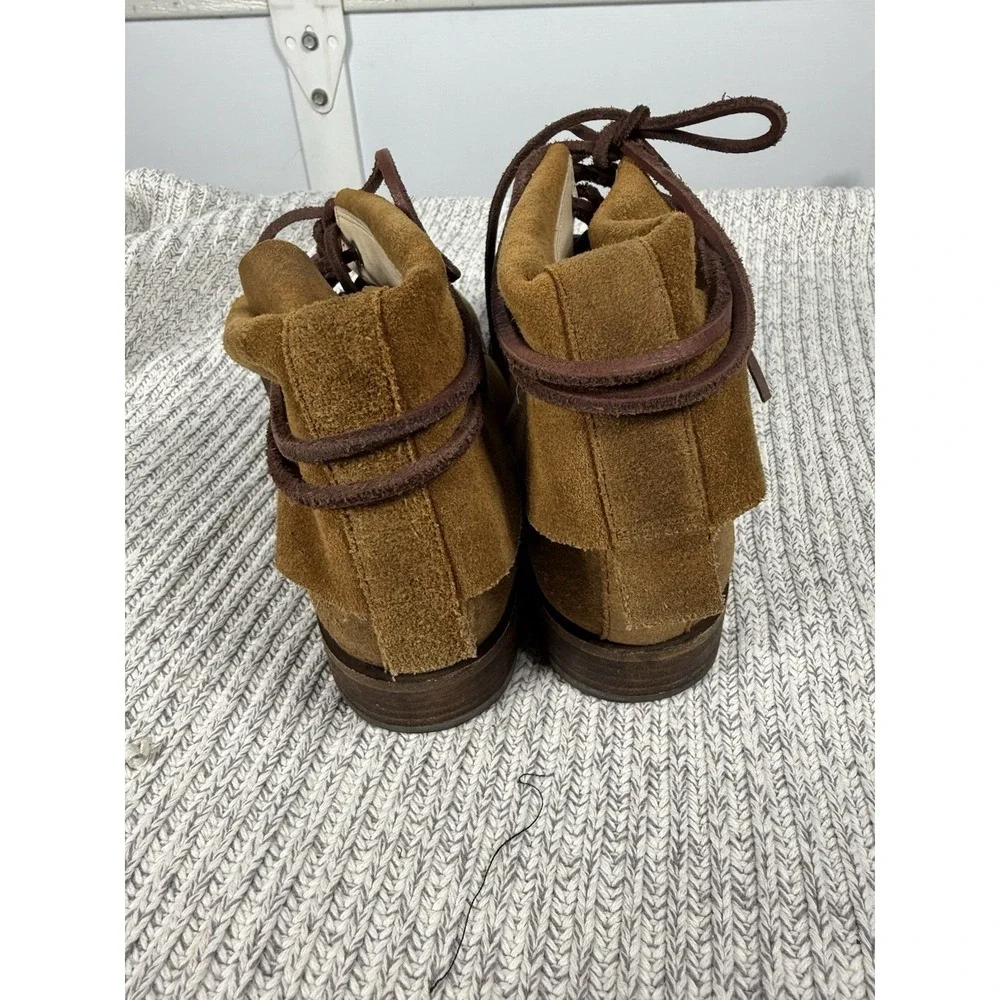 Kors By Michael Kors Suede‎ Chukka Boots Womens 8 Brown Vintage Inspired Coastal